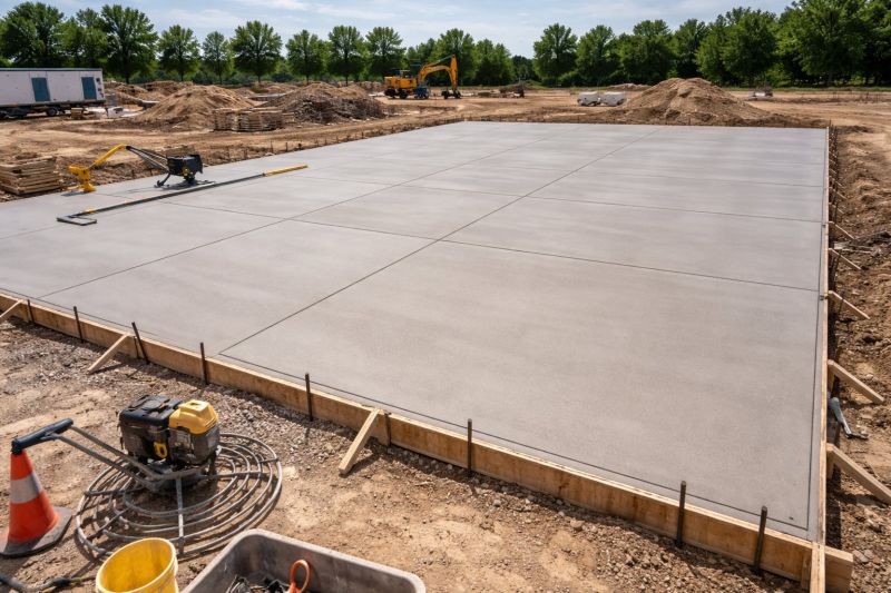 Commercial Slab Installation in Ann Arbor, MI