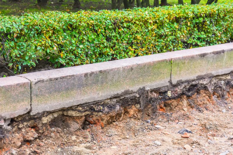 Products For Concrete Landscape Edgings in use